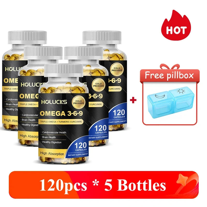 Omega 3 6 9 Fish Oil Capsules, High EPA DHA Formula Maintain – Aquarium Supplies