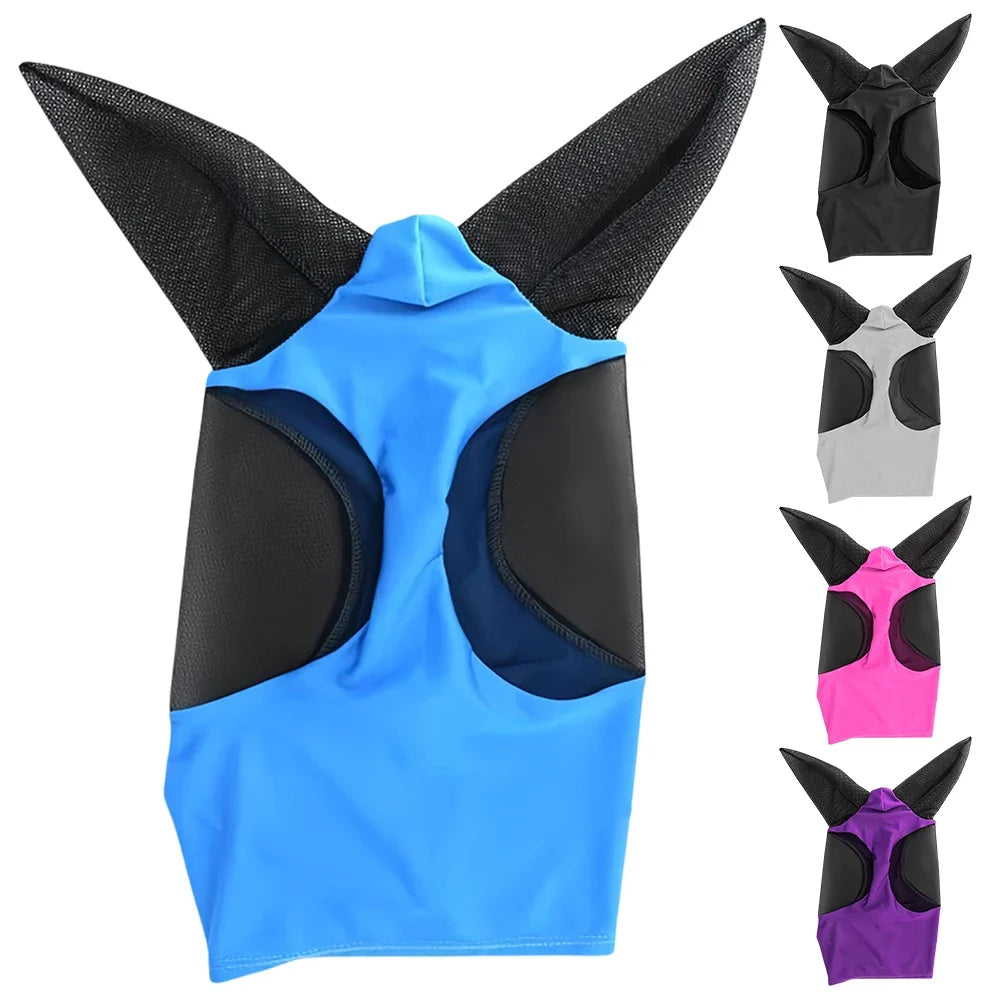 Mesh Fly Mask Hood Breathable Anti Fly - ProPawPet.com