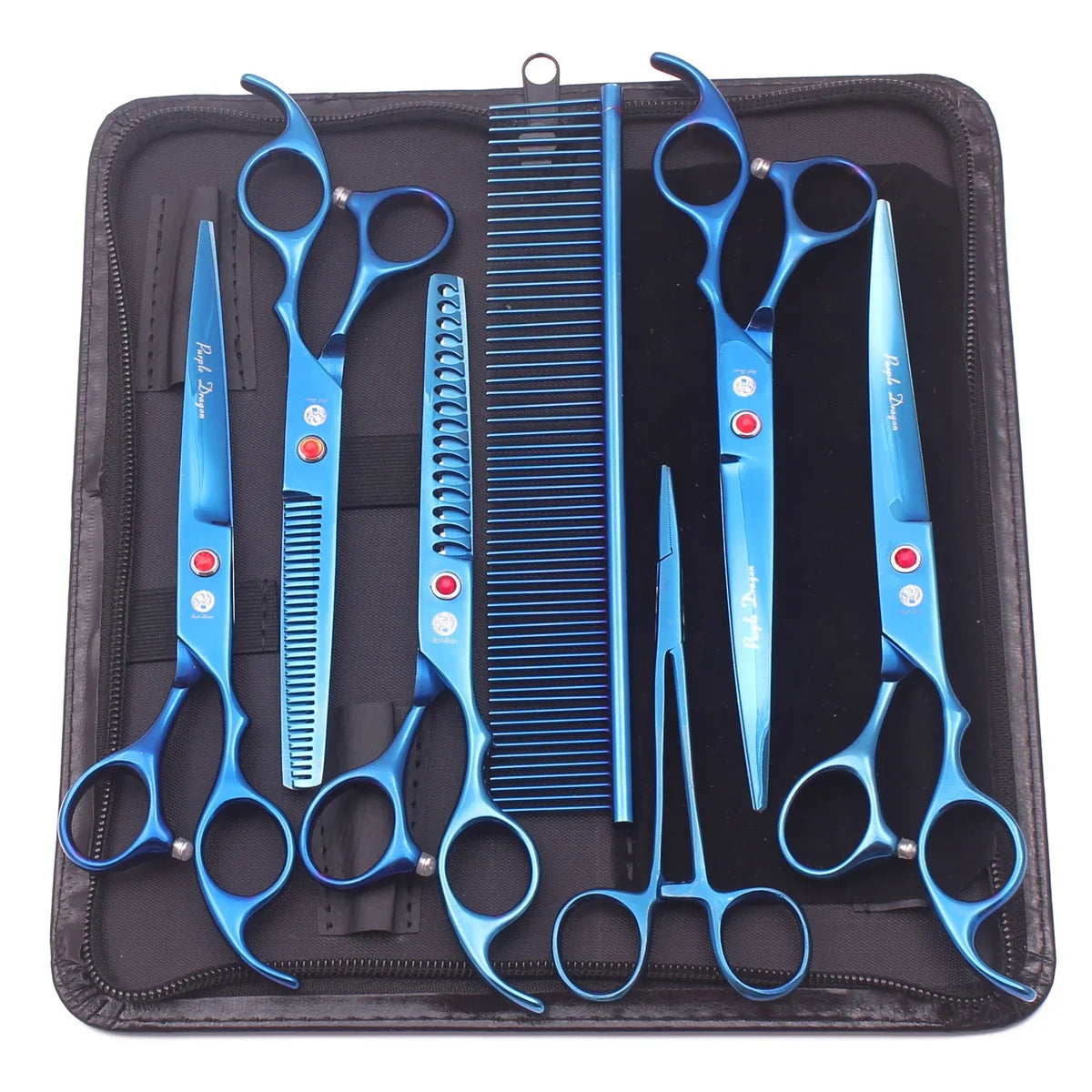 Purple Dragon Dog Grooming Scissors 6.5" 7" - ProPawPet.com