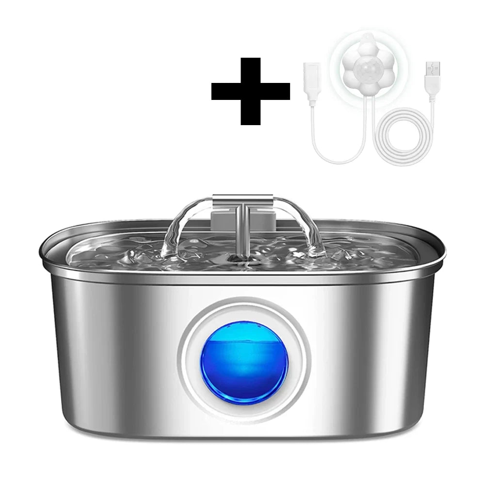 Stainless Steel Automatic Cat Water - ProPawPet.com