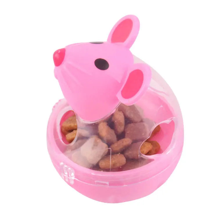 Cat Mice Food Tumbler Toy Ball, Interactive