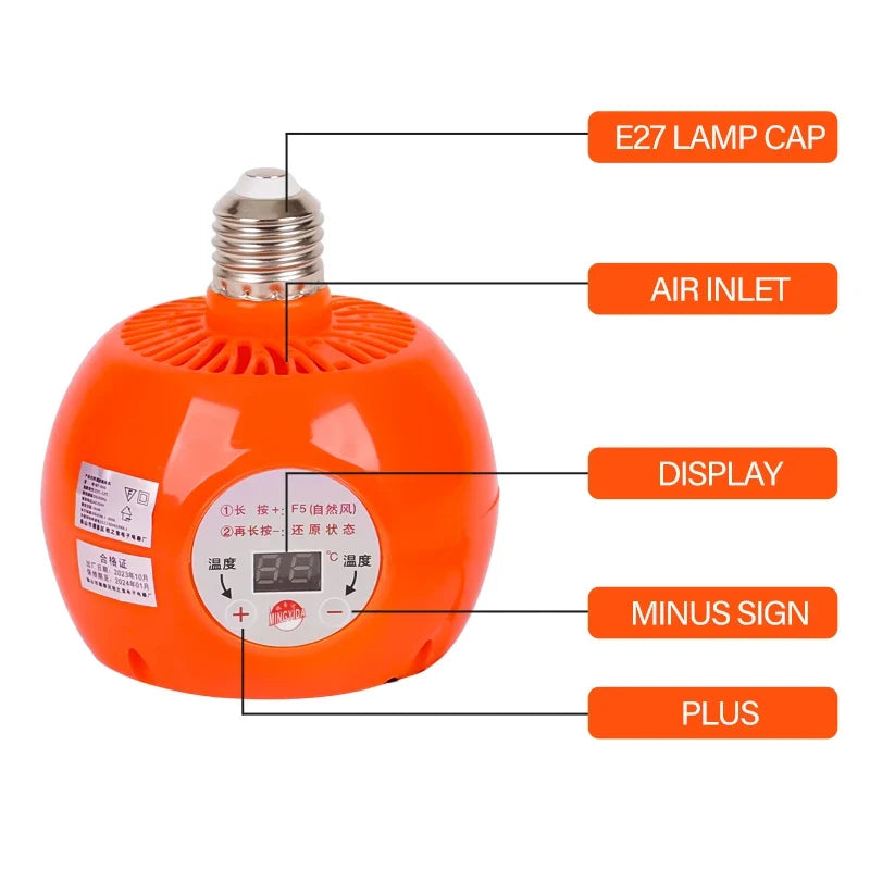 220V 150W Poultry Small Intelligent Heating - ProPawPet.com