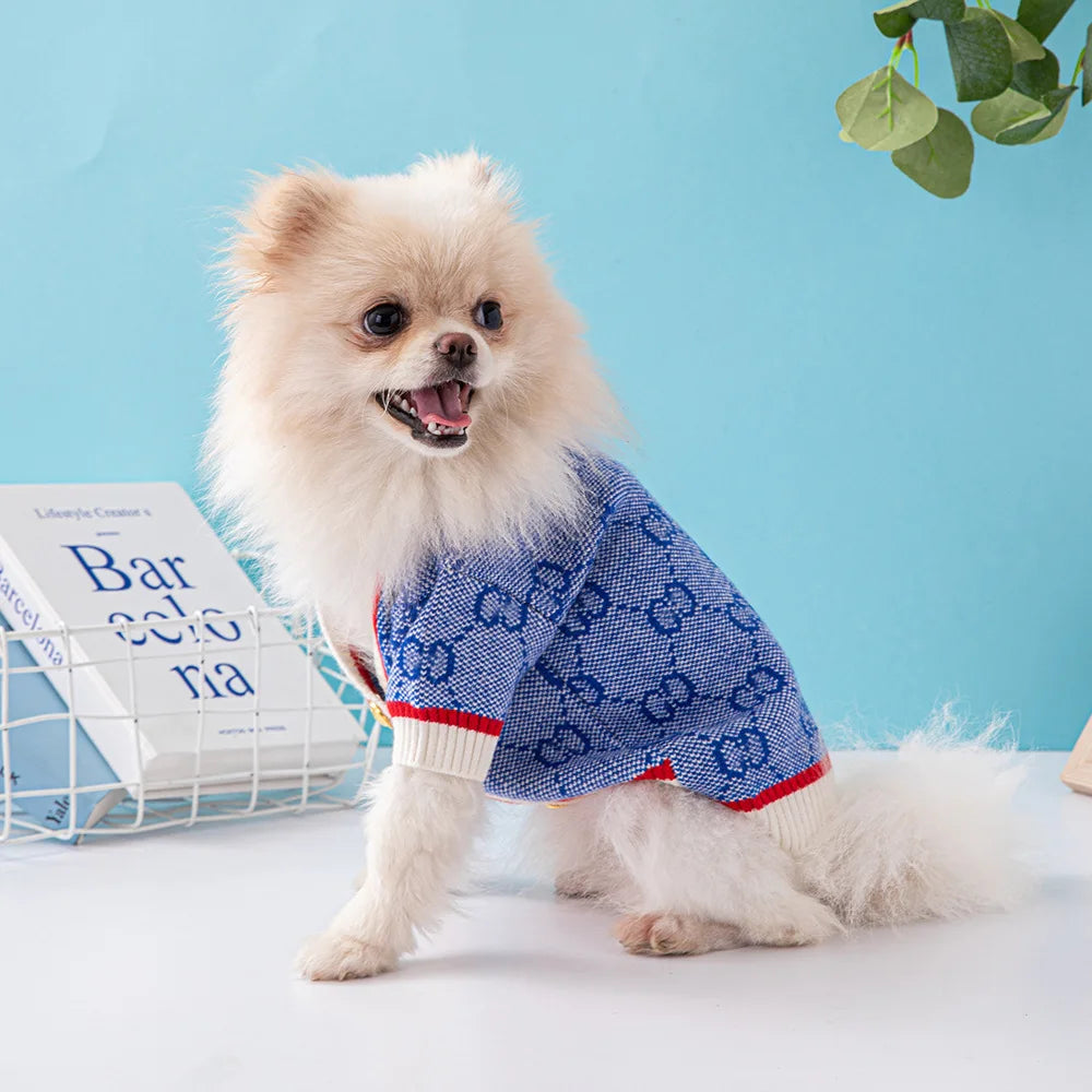 Cardigan luxury pet button sweater Keji - ProPawPet.com
