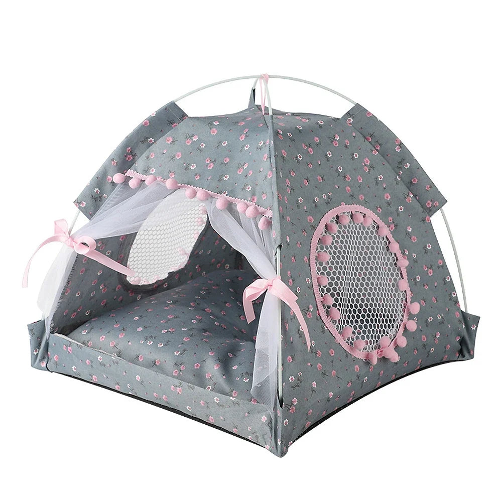 Foldable Pet Cat Tent Bed Four Seasons - ProPawPet.com