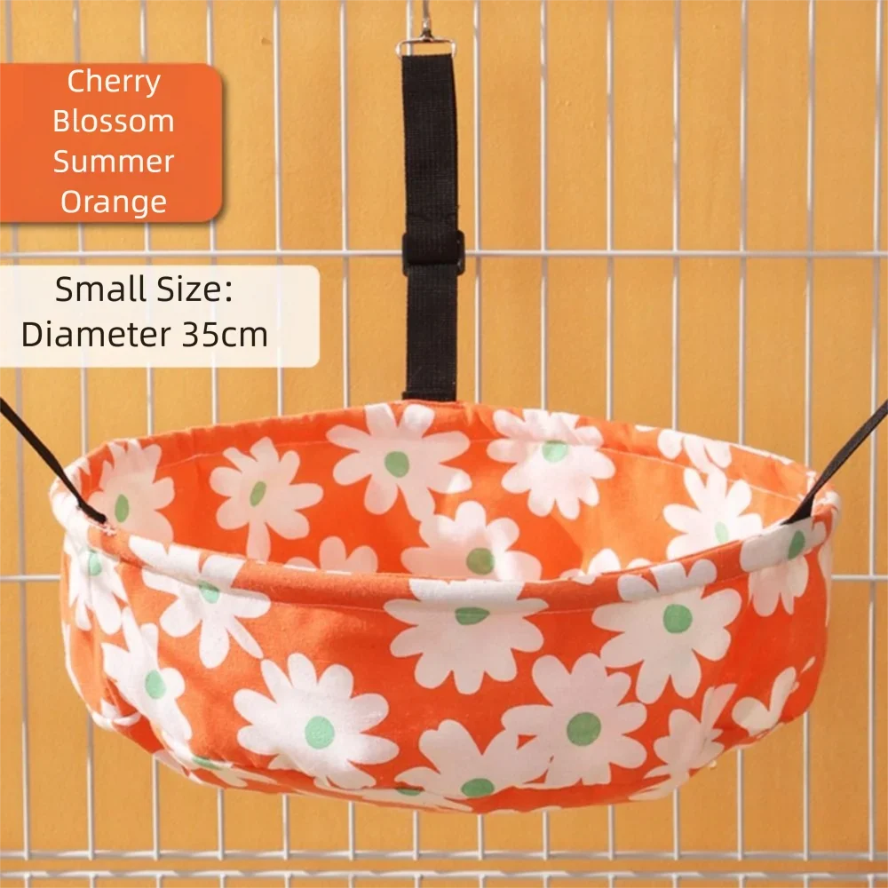 Adjustable Chew-proof Fabric All-season Cat Hanging Bed