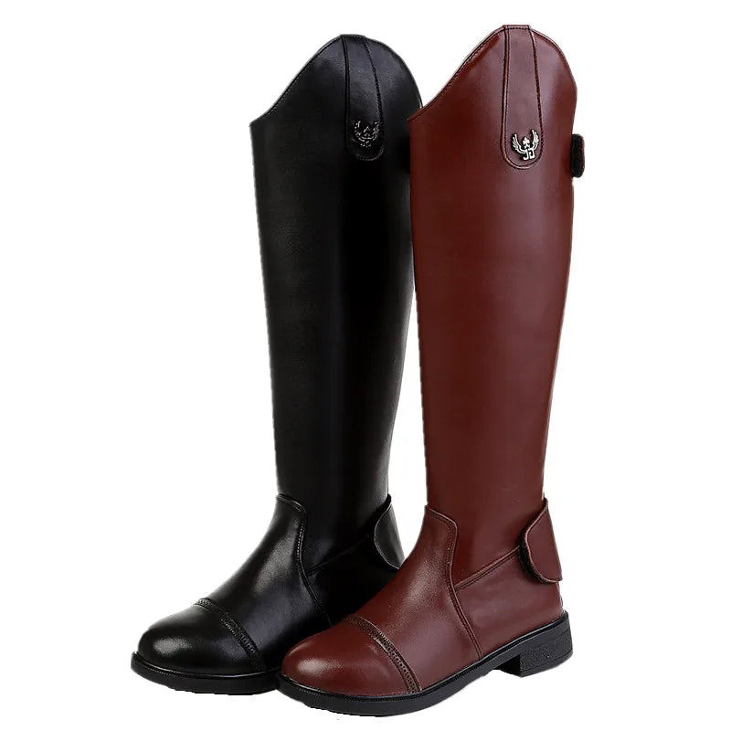 Equestrian Boots For Women Top Layer Cowhide - ProPawPet.com