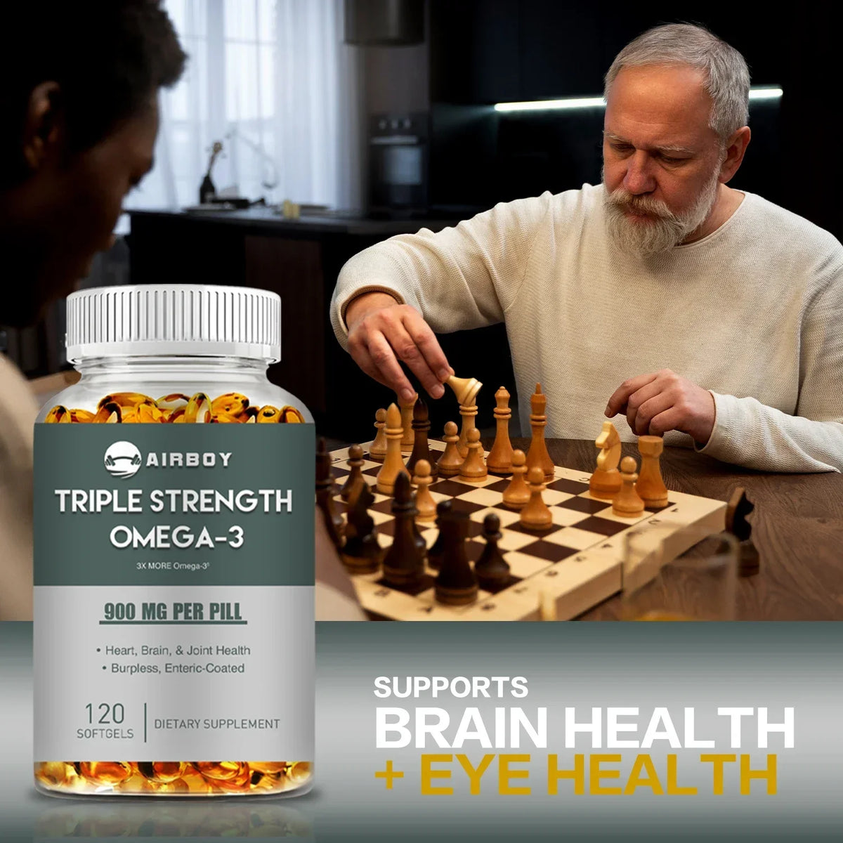 Omega 3 Fish Oil - Relieve Stress, Improve - ProPawPet.com