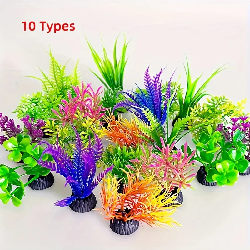 PVC Artificial Aquatic Plants for Fish Tank – Aquarium Supplies