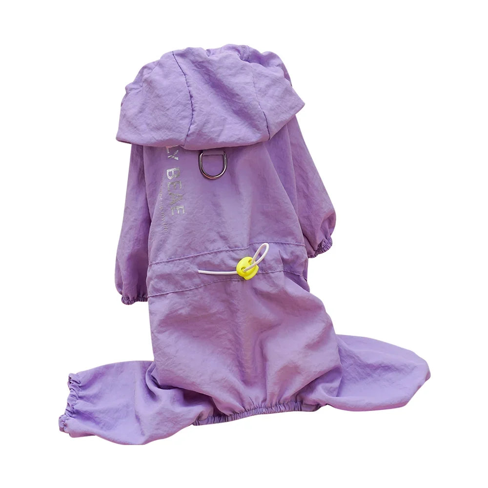 Small Dog Four Legged Windbreaker Jumpsuit - ProPawPet.com
