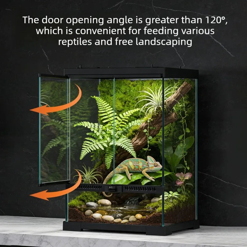 Transparent Lizard Kennel Terrariums Reptile - ProPawPet.com