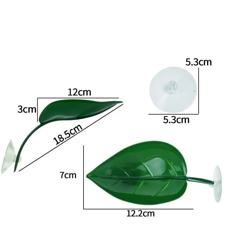 New Reptile Basking Terrace Simulated Leaves - ProPawPet.com