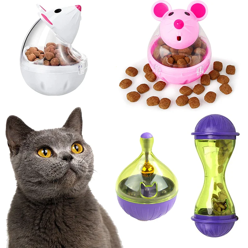 Cat Mice Food Tumbler Cat Food Toy Ball - ProPawPet.com