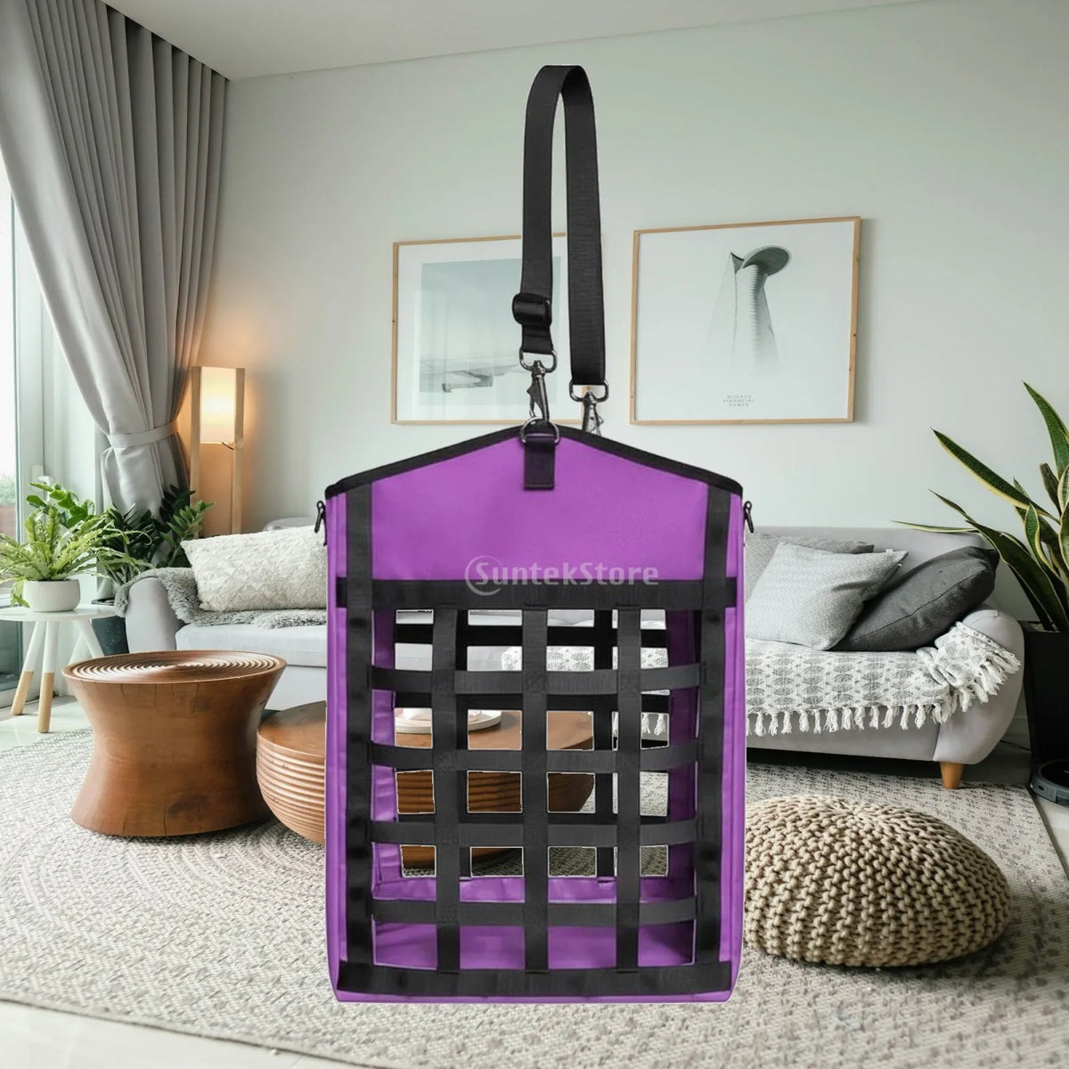 Multi Functional Hay Feeder Portable Mesh - ProPawPet.com
