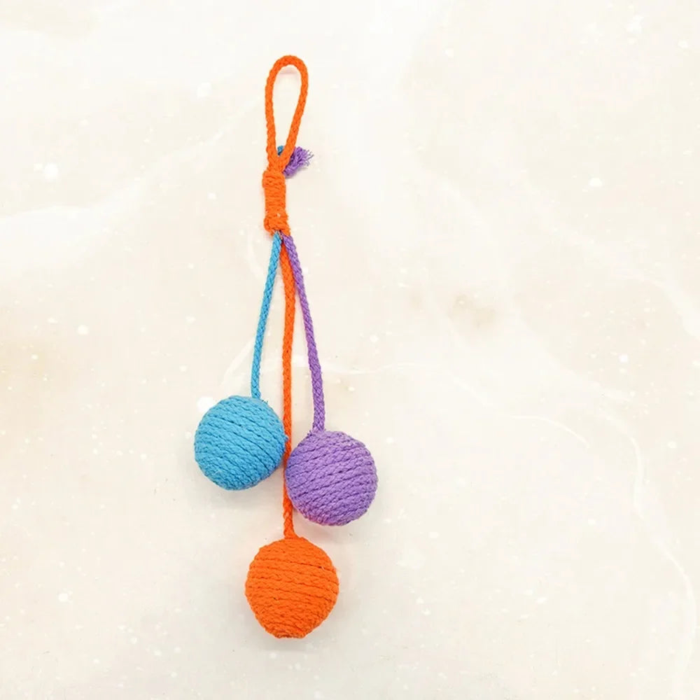 Cotton Durable Cat Teaser Toy