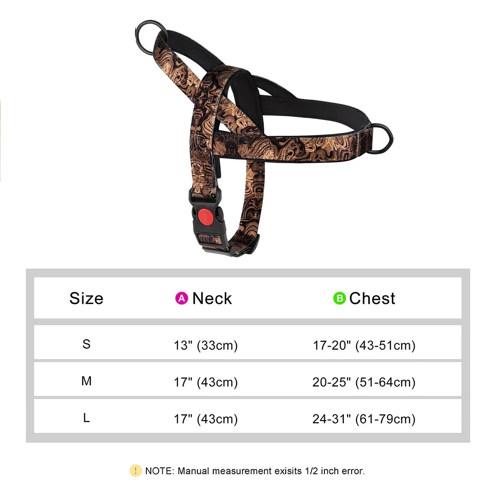 Nylon Dog Harness No Pull Dog Harnesses Vest - ProPawPet.com