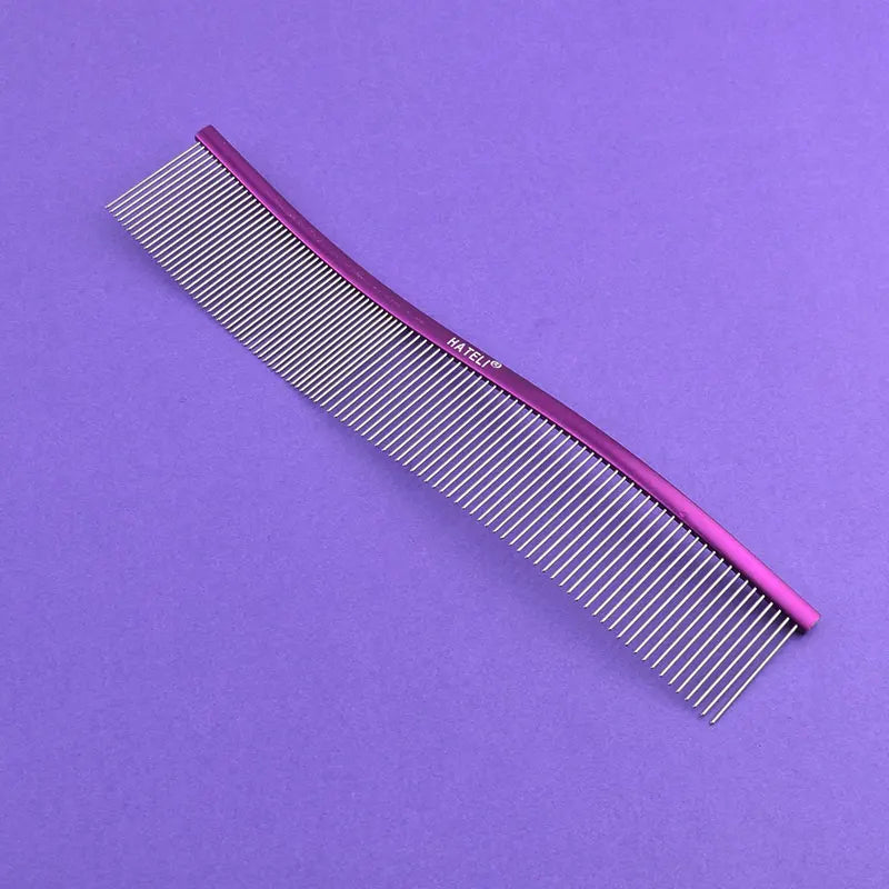 22cm Pet S Type Comb Professional Stainless Steel Grooming – Dog Supplies
