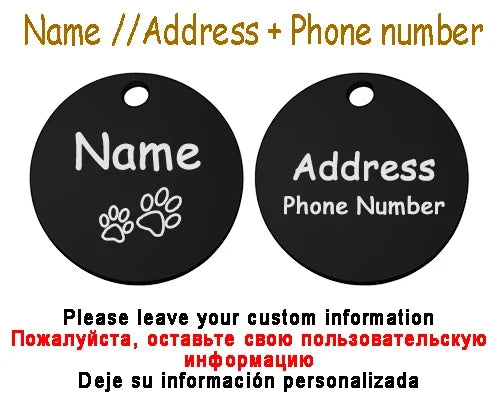 Personalized Pet Cat Dog Name Collar - ProPawPet.com