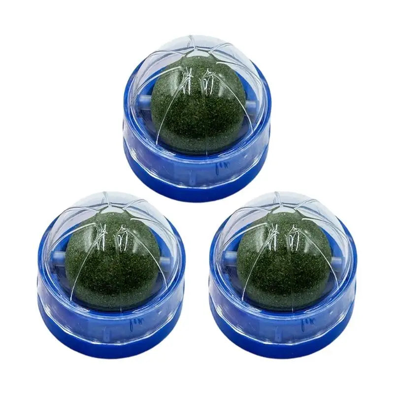 Set of 3 Interaction Cats Chew Toy Mint Balls – Cat Toys & Play