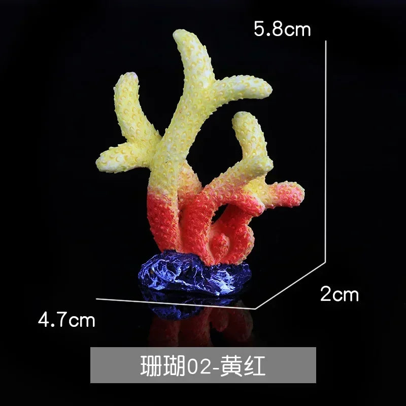Resin Simulation Mini Coral Micro Landscape - ProPawPet.com