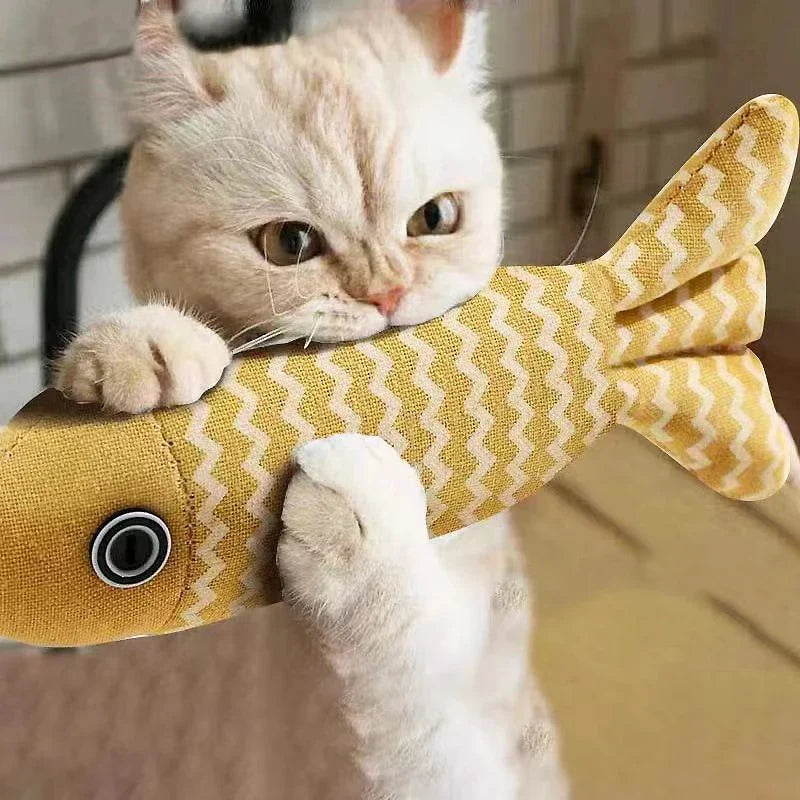 Cat Toys Fish Interactive Cat Toy Cat Chew - ProPawPet.com