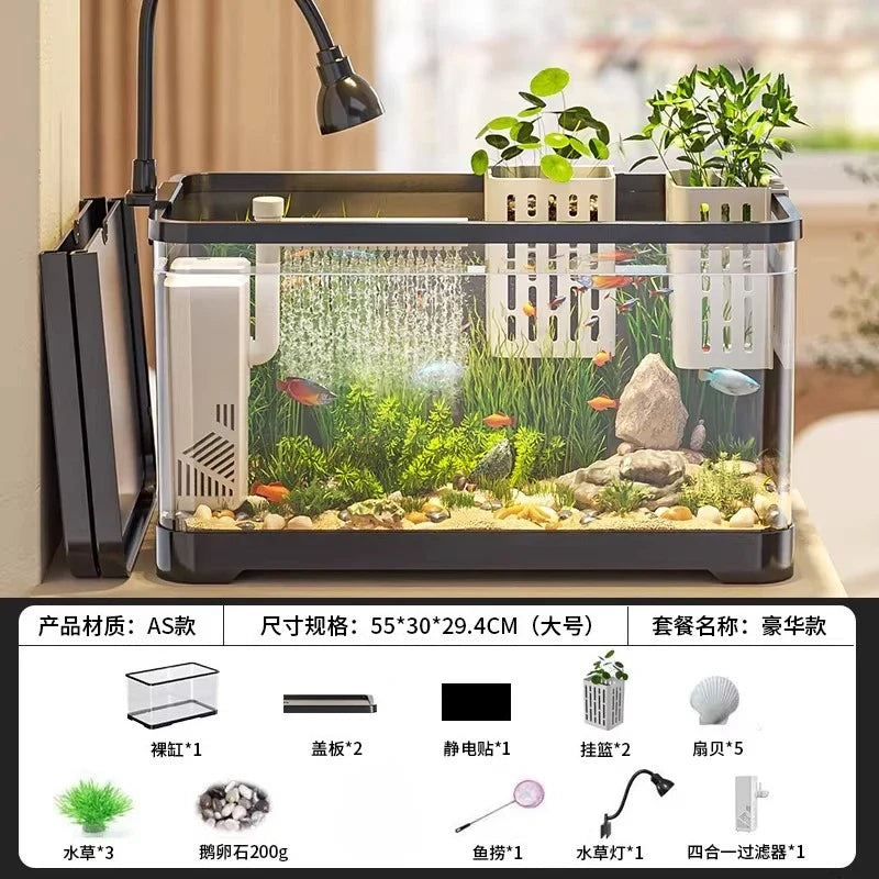 2026 All-in-One Aquarium Filter Oxygen - ProPawPet.com