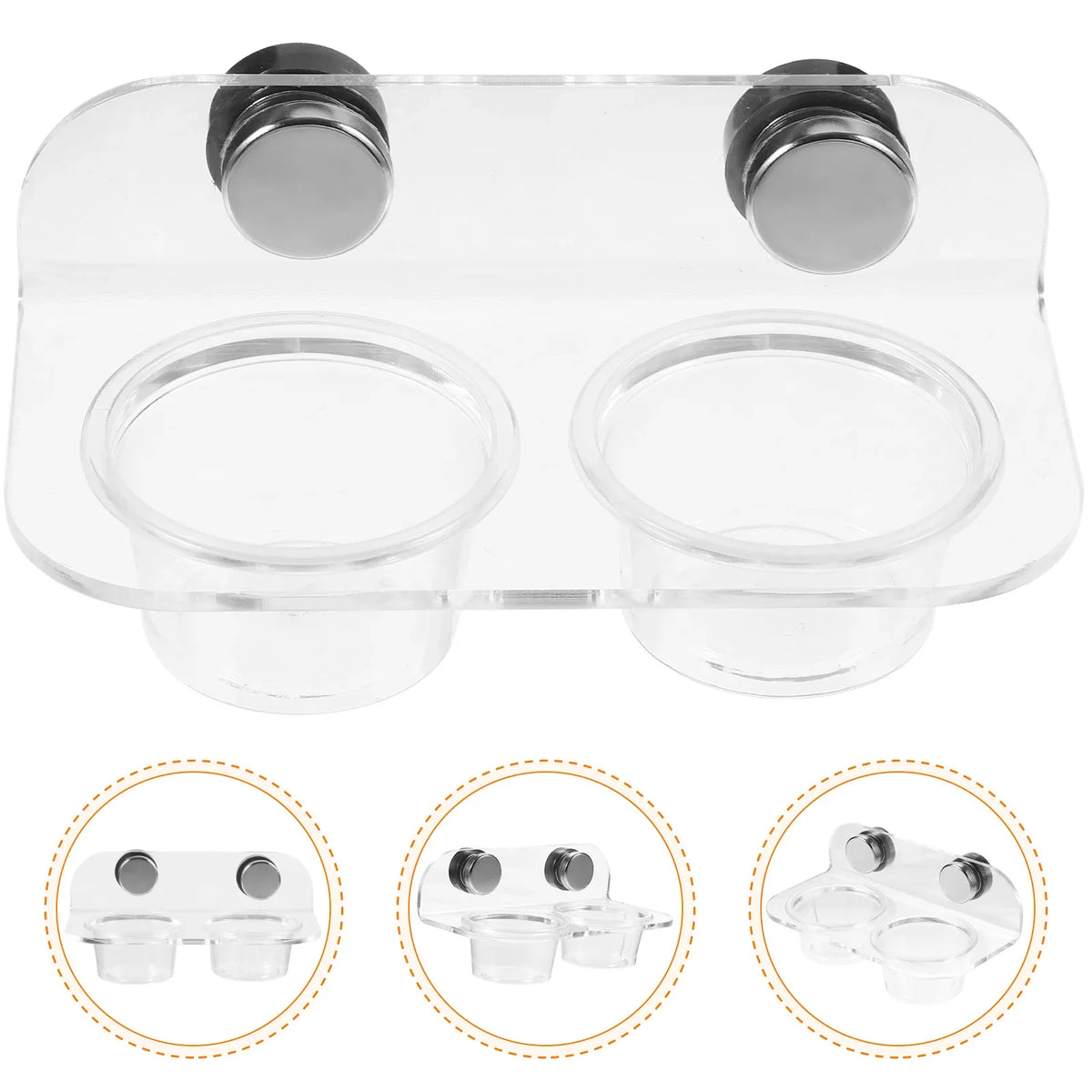 1 set Magnetic Reptile Feeder Transparent - ProPawPet.com