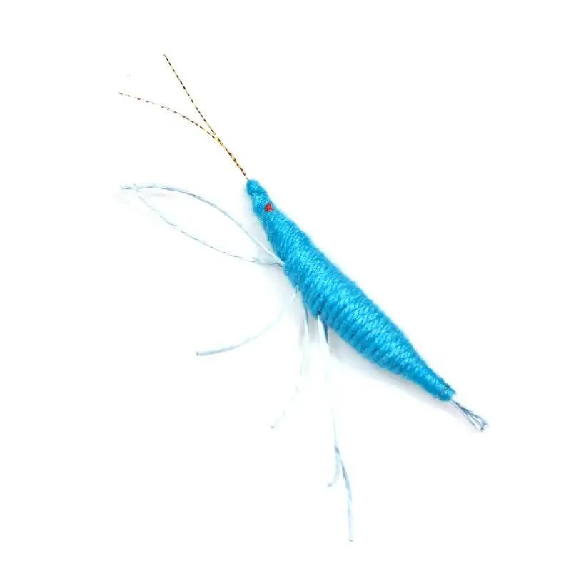Woolen Prawn Cat Plaything Contains Catnip Simulated Insects – Cat Supplies