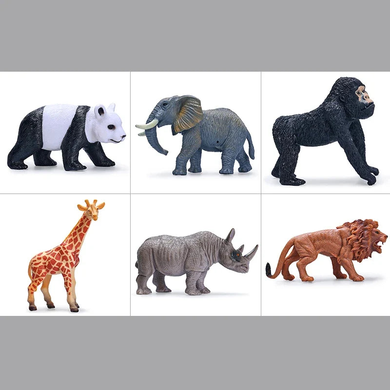 Realistic Animal Figures Toys, Safari Jungle - ProPawPet.com