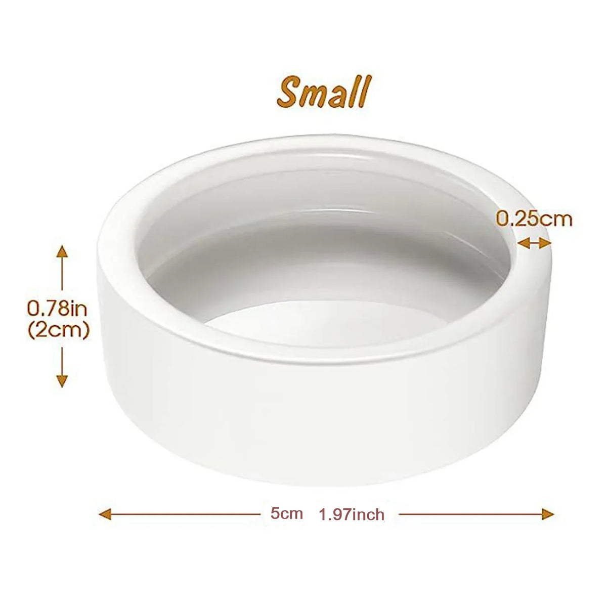 Ceramic Reptile Food Dish