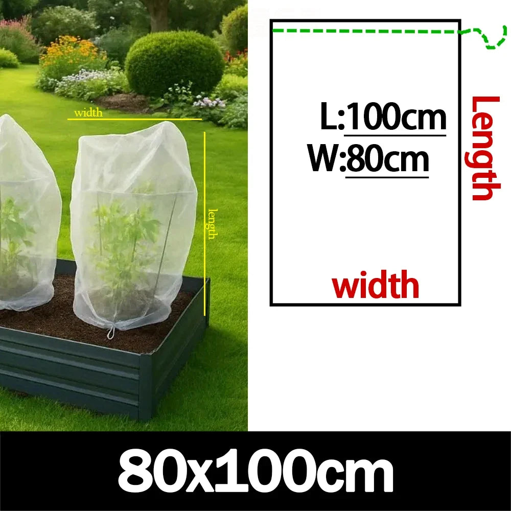 Nylon Plant Protection Netting Mesh Pouch – 8 Colors