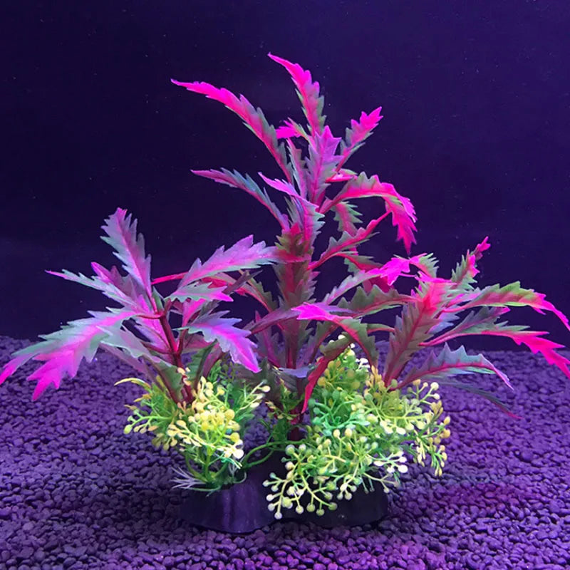 12 Kinds Artificial Aquarium Decor Plants - ProPawPet.com