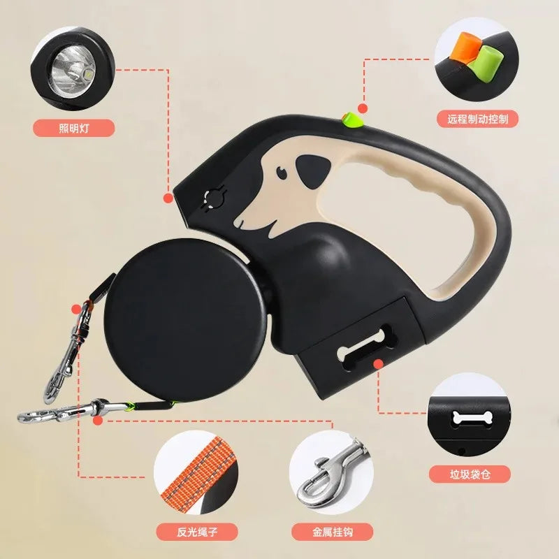 3m Retractable Dog Leash For Small Dogs - ProPawPet.com