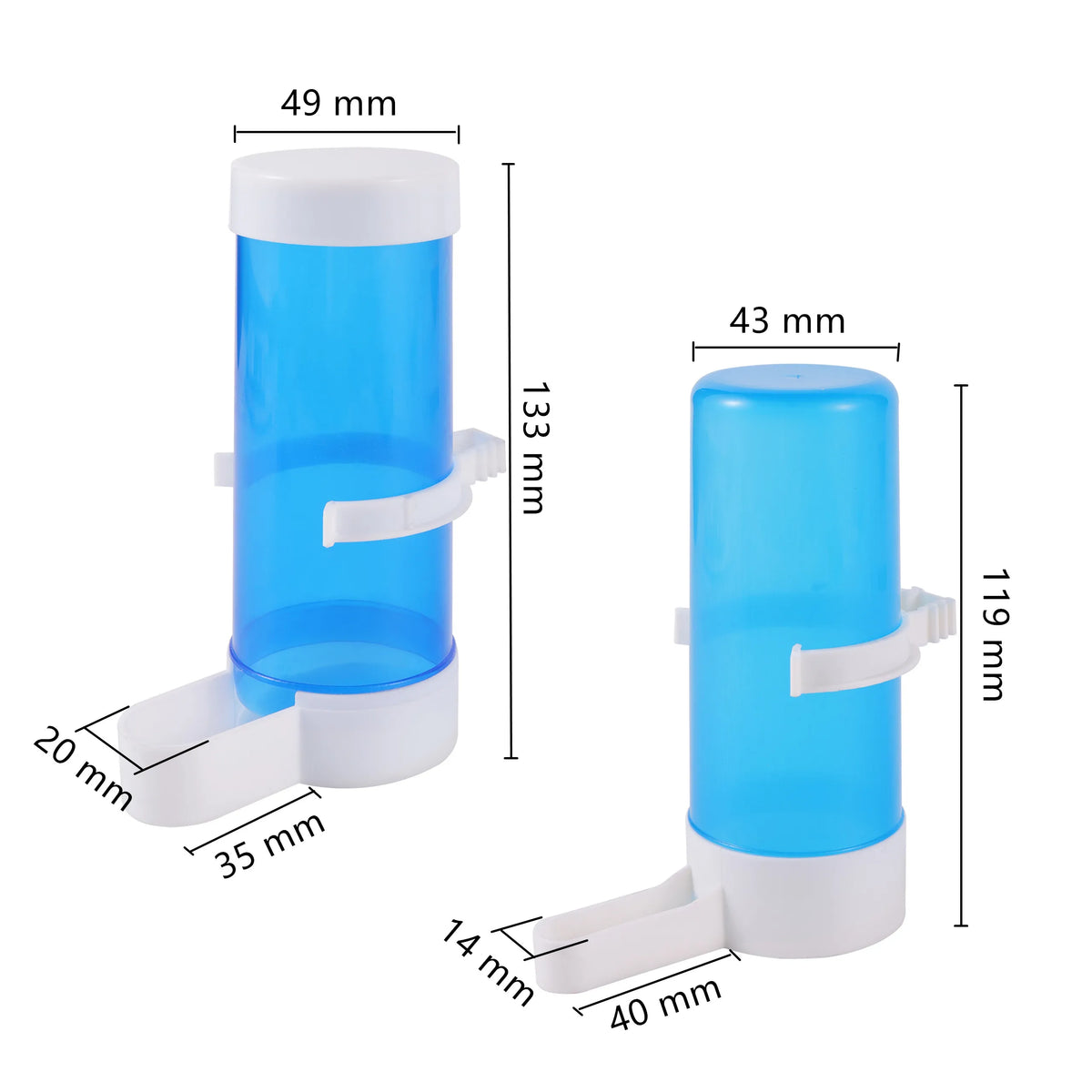 Plastic Pet Bird Hanging Automatic Drinking - ProPawPet.com