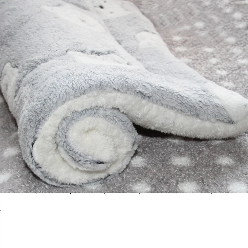 Flannel Pet Mat Dog Bed Cat Bed Thicken - ProPawPet.com