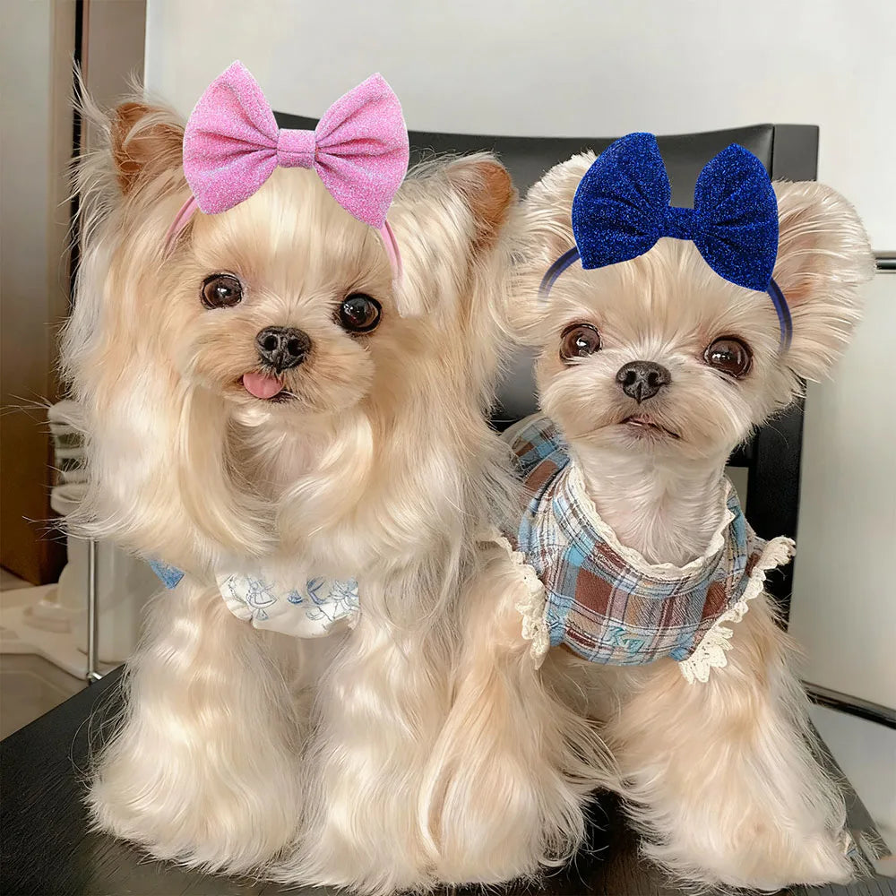 1PC Adjustable Dog Bows Elastic Bands Dog - ProPawPet.com