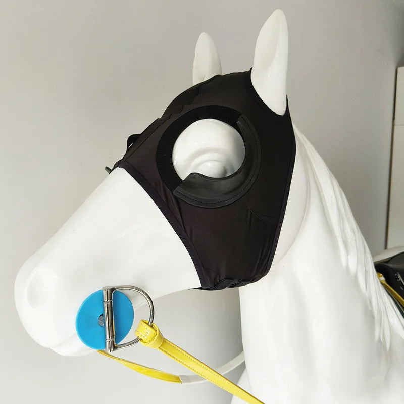 Professional Speed Windproof Horse Racing Eye Mask Elastic, Breathable