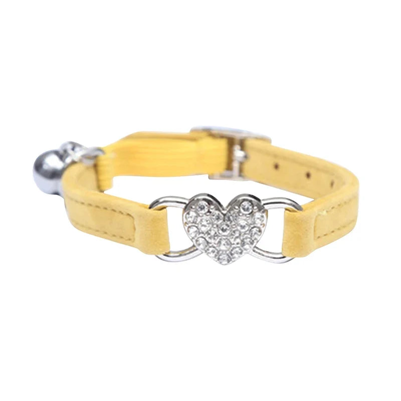 Heart Charm and Bell Cat Collar Safety - ProPawPet.com