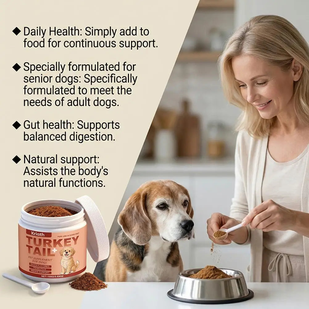 Dog Immune Support Supplement Turkey Tail - ProPawPet.com