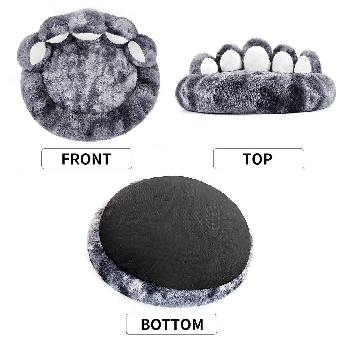 Cozy Comfy Pet Dog Bed Paw Shape Warm Dog - ProPawPet.com