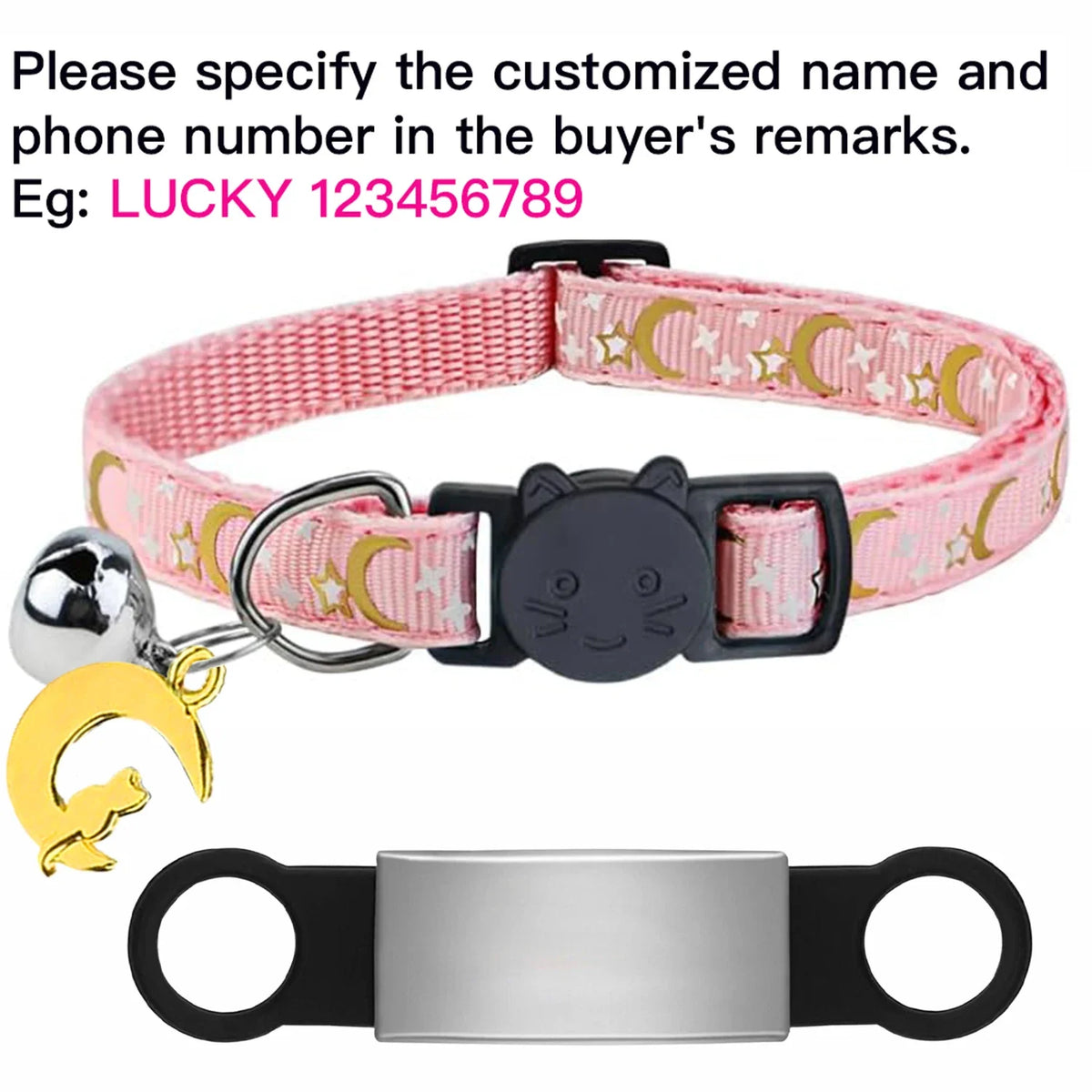 Custom Glow Cat Collar Free Engraved - ProPawPet.com