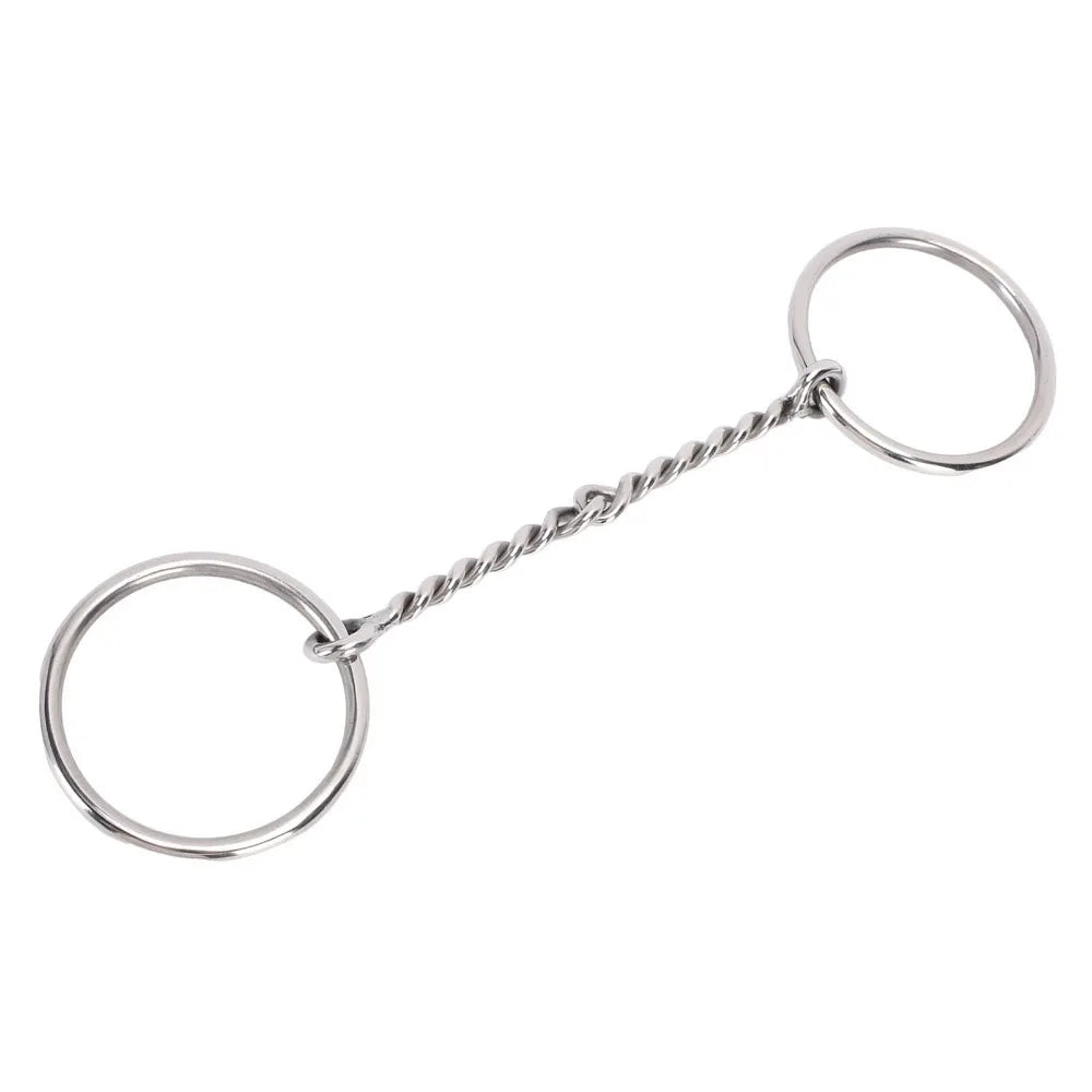 Stainless Steel Professional Snaffle Bit 295mm Lightweight – Horse Supplies