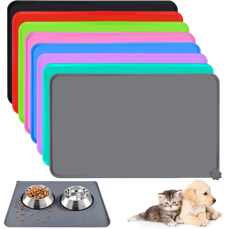 Pet Supplies Silicone Dog Bowl Mat with High - ProPawPet.com