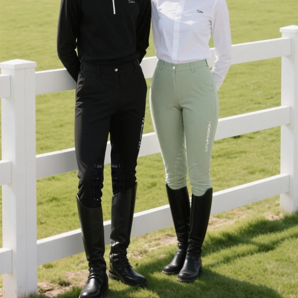 Cavassion gel breeches anti-slip pants horse - ProPawPet.com