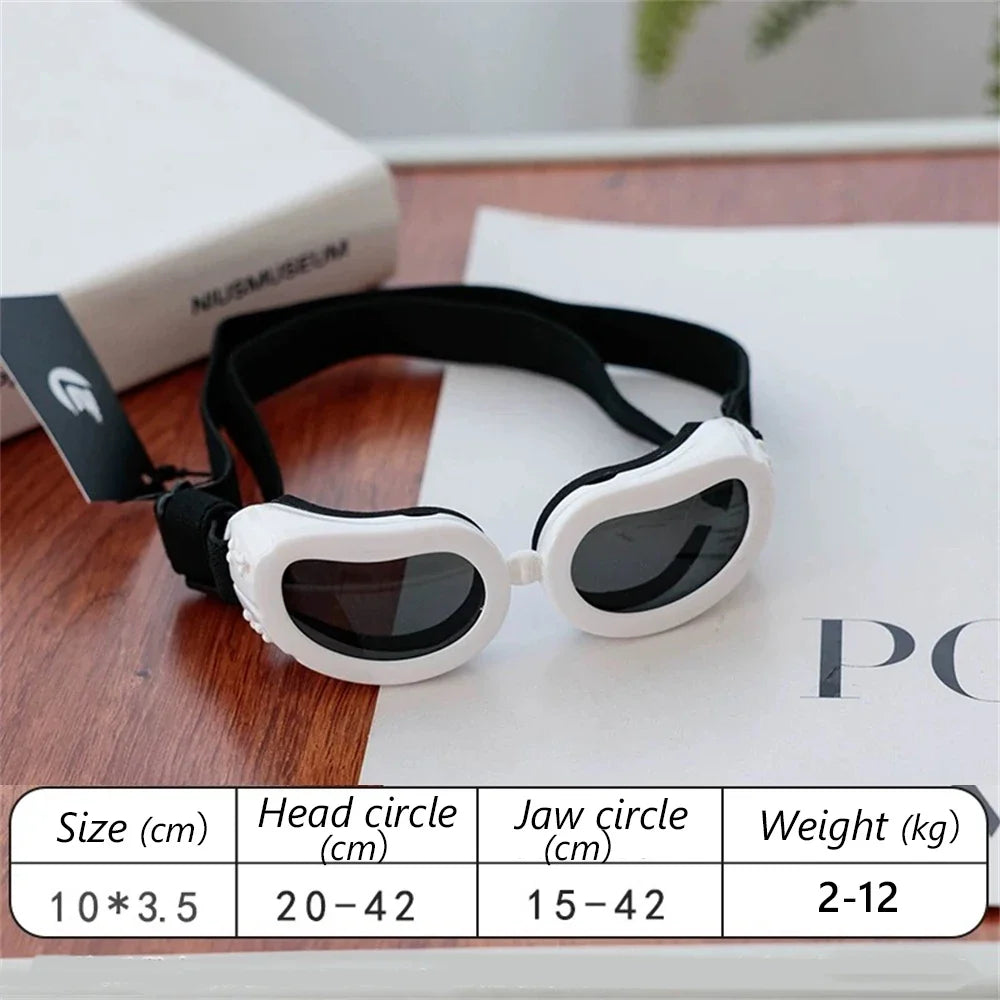 Retro Puppy Dog Pilot Goggles for Small Cycling Pet Glasses – Dog Accessories
