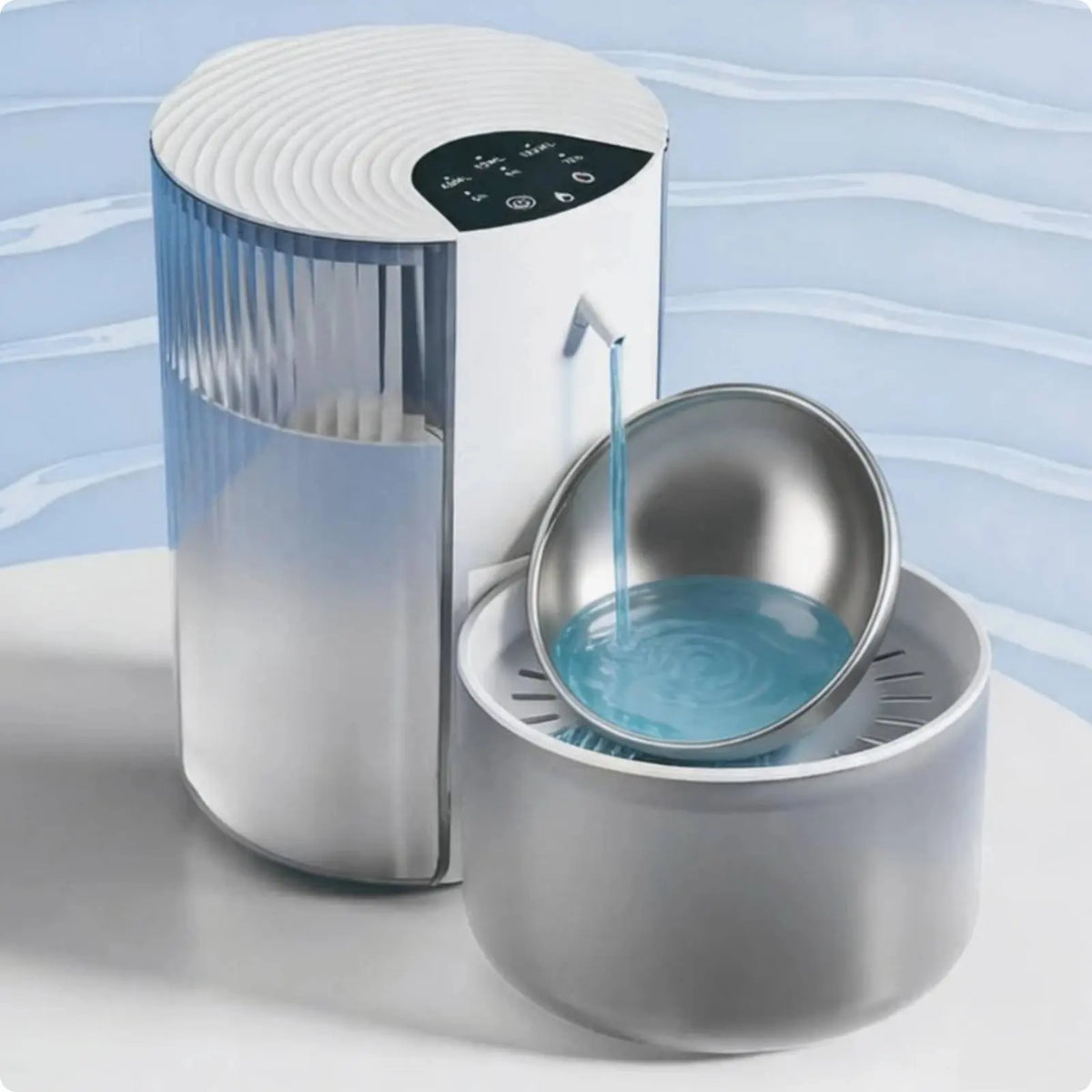 Clean Water Separator Fountain Rechargeable Battery 3l Feline – Cat Supplies