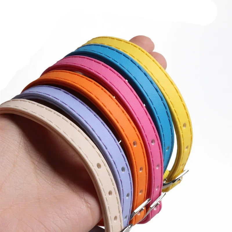 Macaron Color Cute Pet Cat Collar, Elastic - ProPawPet.com
