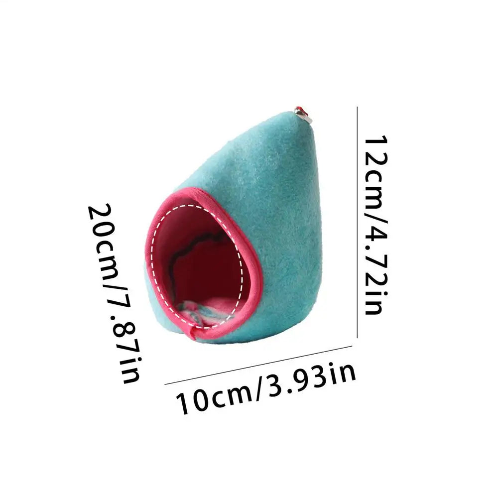 Hangable Hamster Hanging Bed Cage Accessory Small Pet Squirrel – 2 Colors