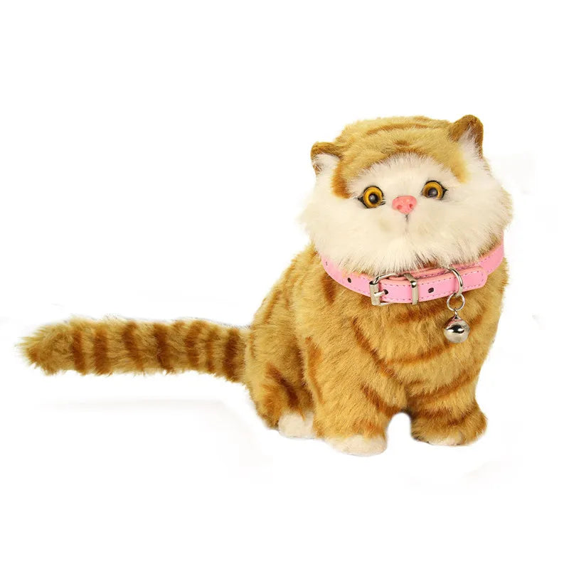 Cute Cat Collar Solid Faux Leather - ProPawPet.com