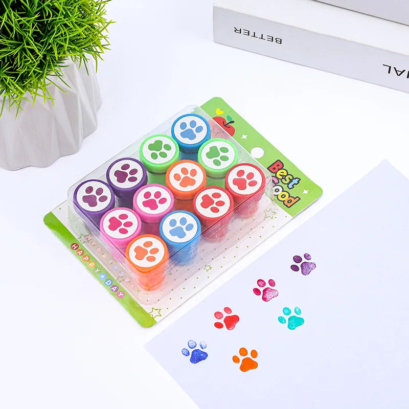 Cat Paw Stamp Dog Birthday Party Favors Gifts Toys – 3 Colors