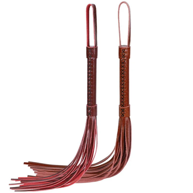 57CM Real Leather Horse Whip Equestrian Crop - ProPawPet.com